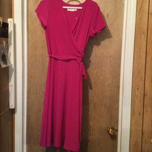 Eliza J faux wrap dress new
